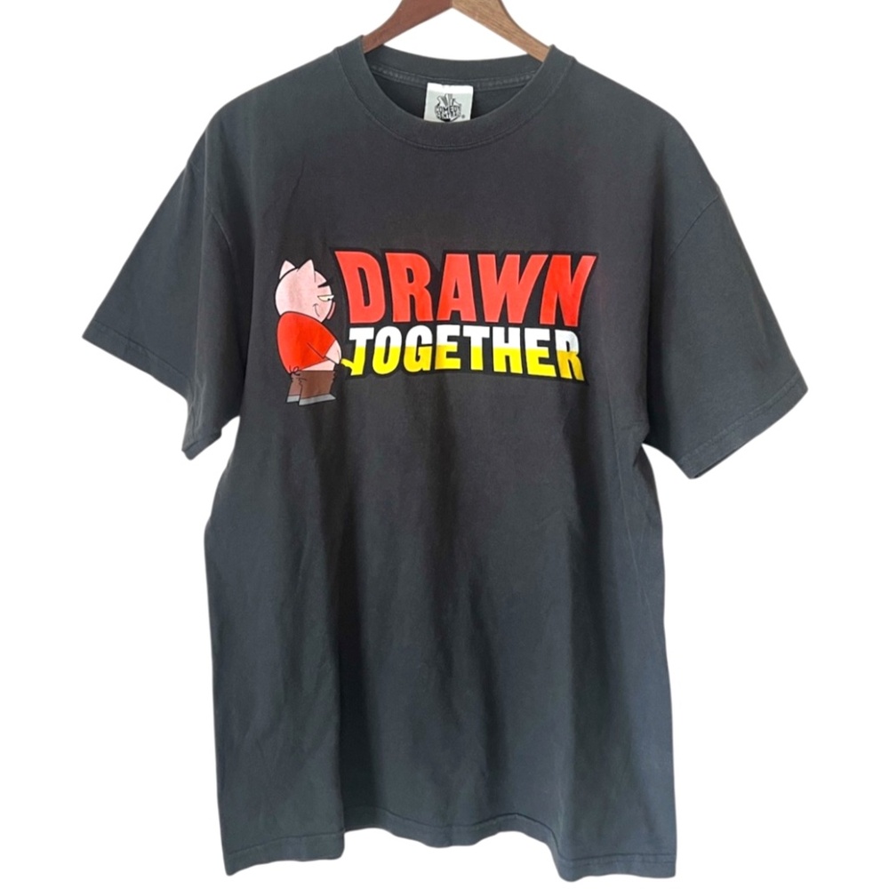 Vintage Comedy Central TV Show Drawn Together Spanky Ham Pig Humour T Shirt L